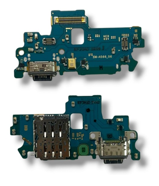 Placa de reposição com conector de carga